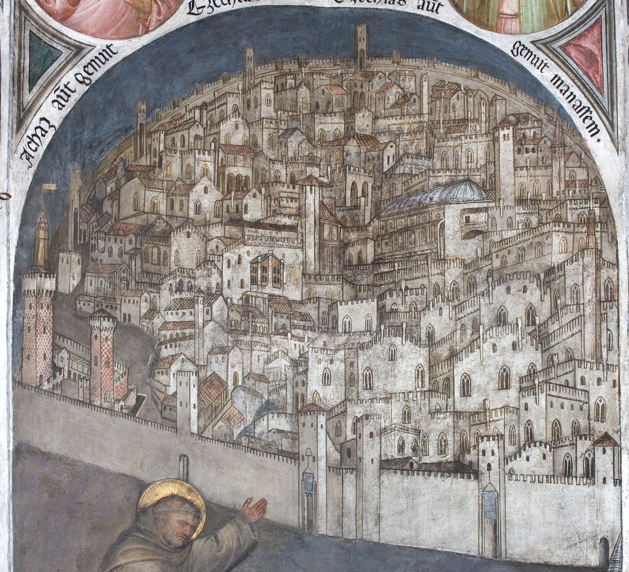 Padova látképe a 14. században - Sant