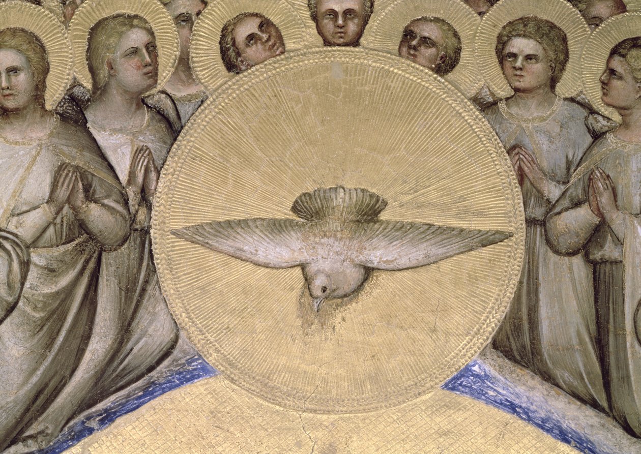 A Szentlélek galambja, 1360-70 alkotó: Giusto di Giovanni de Menabuoi