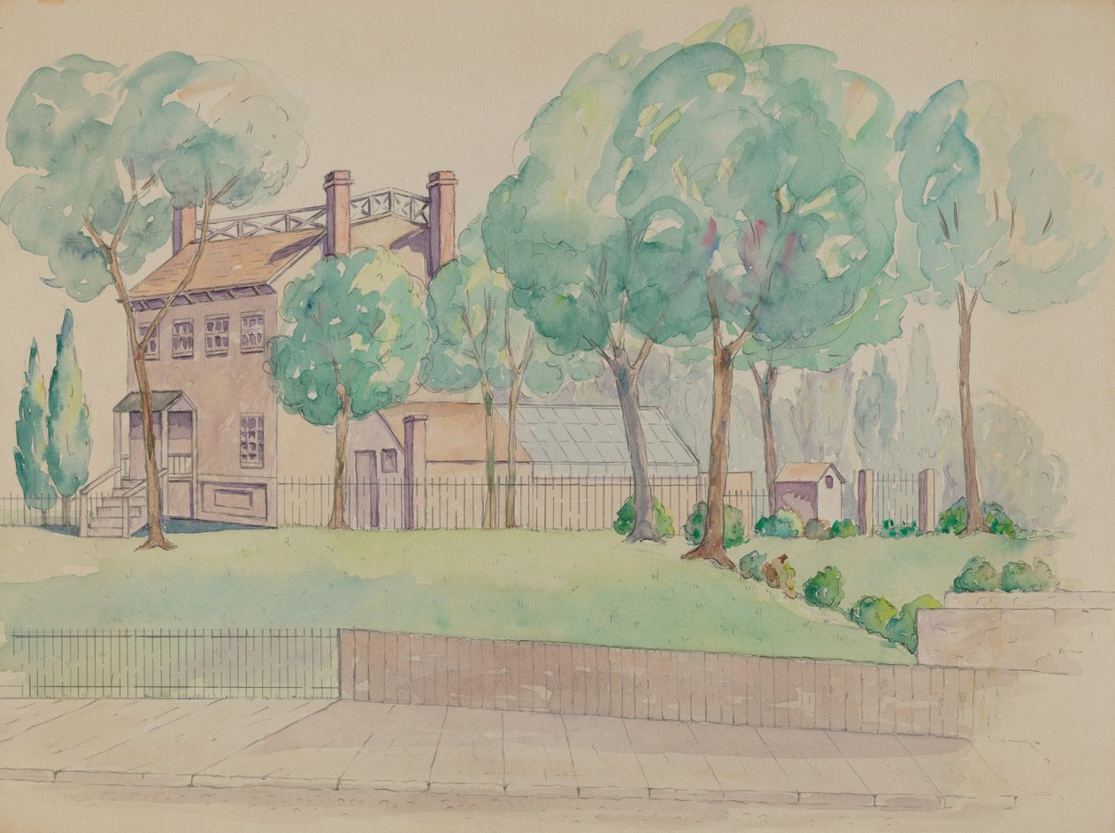 Cargle Estate, c. 1936. alkotó: Gladys Cook