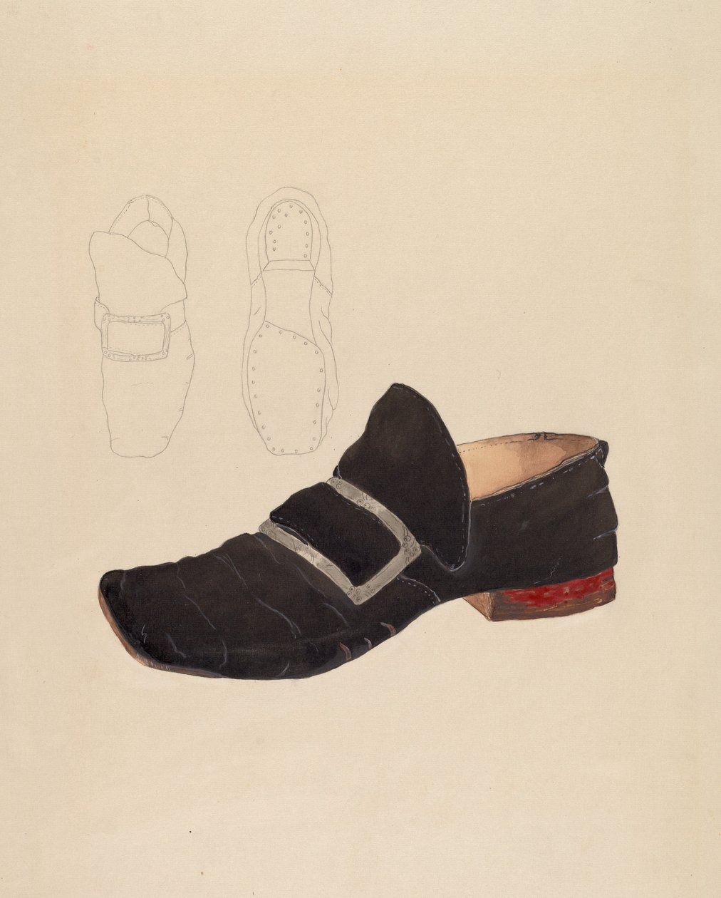 Férficipő alkotó: Gladys Cook