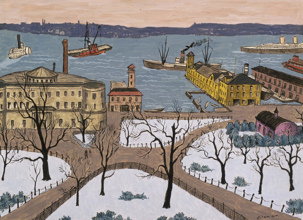 Battery Park alkotó: Glenn O Coleman