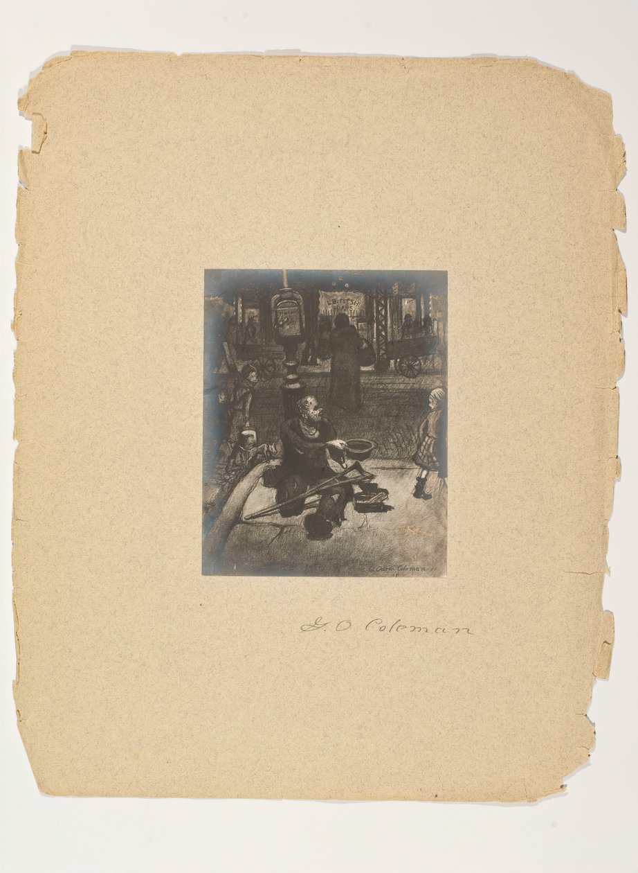 Jelenetek az emberek életéből, portfólió cím nélkül, 1905. alkotó: Glenn O Coleman