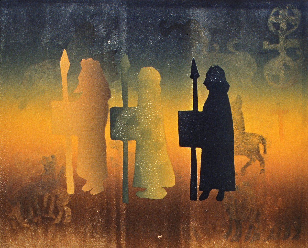 Holy Ground, 2000 (monogram) alkotó: Gloria Wallington