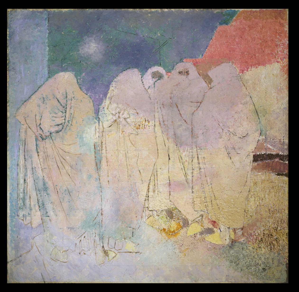 Nők csoportja, Marrakesh alkotó: Glyn Warren Philpot