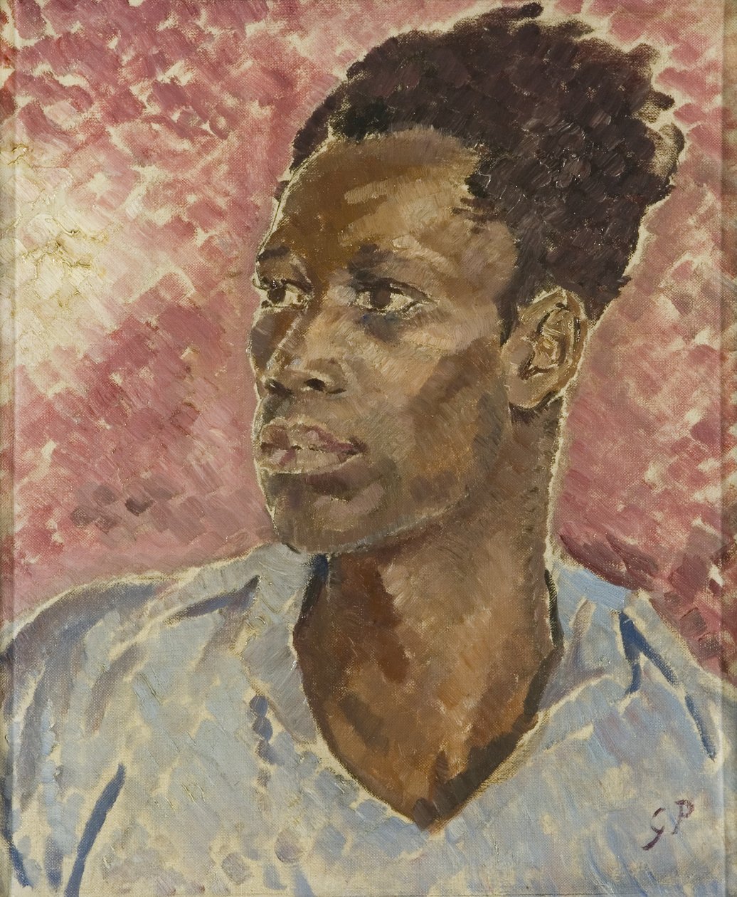 Fekete fej, 1935 körül (olaj, vászon) alkotó: Glyn Warren Philpot