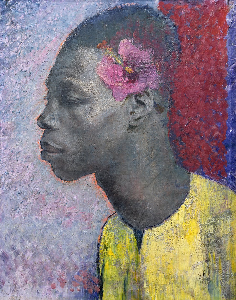 Egy fekete ember feje alkotó: Glyn Warren Philpot