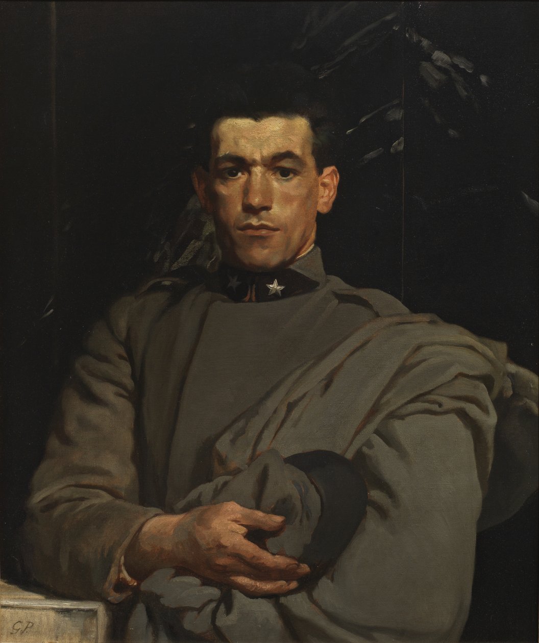 Olasz katona 2. sz., 1918 körül (olaj, vászon) alkotó: Glyn Warren Philpot