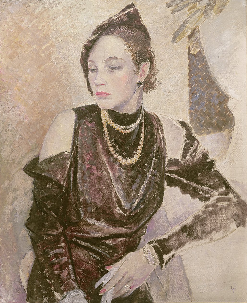 Miss Gwendolen Cleaver, 1933 alkotó: Glyn Warren Philpot