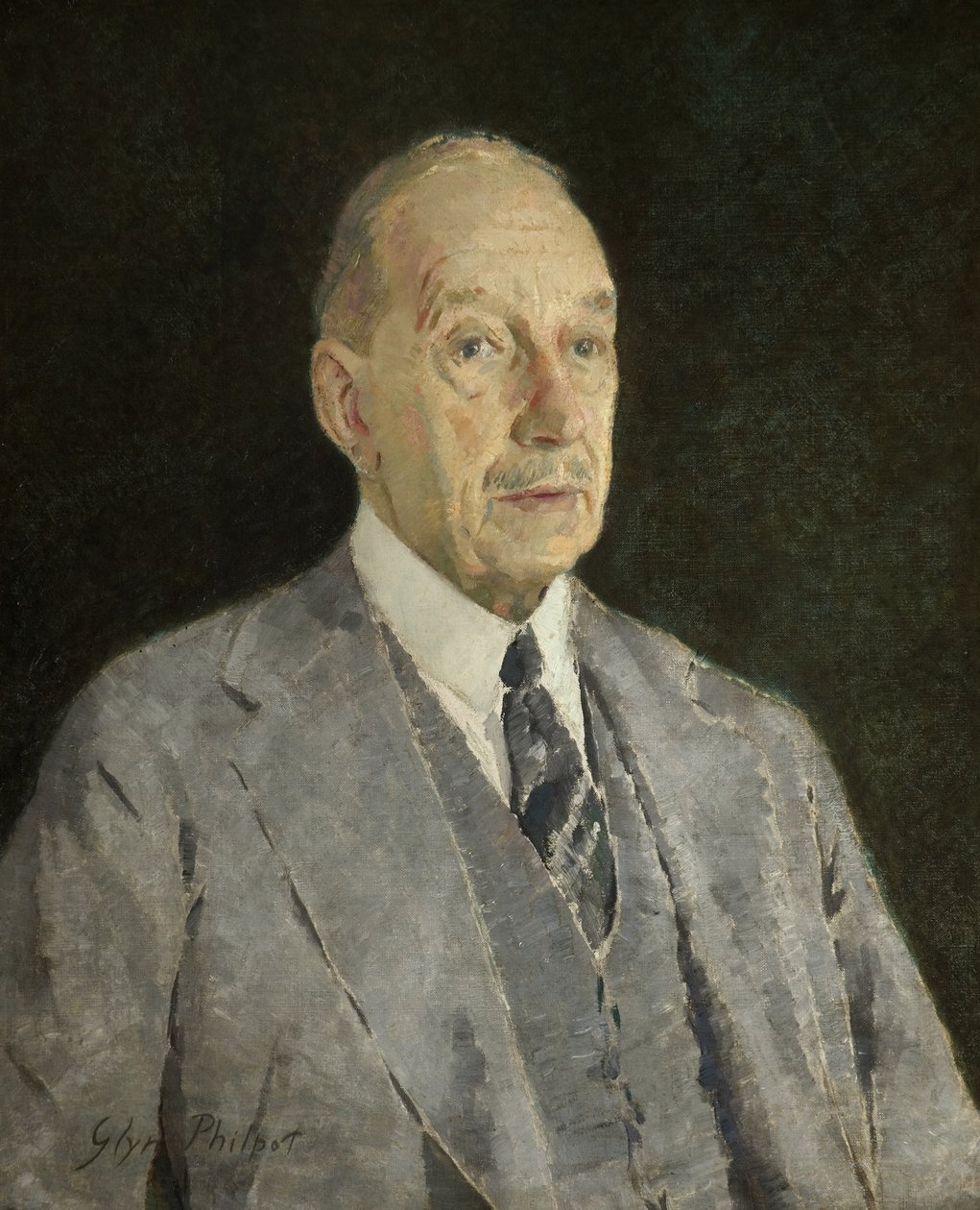 Cecil Higgins portréja, 1935 alkotó: Glyn Warren Philpot