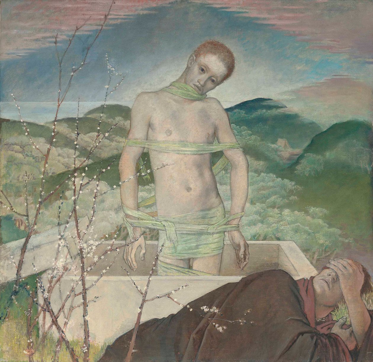 Resurgam, c. 1929 (olaj, vászon) alkotó: Glyn Warren Philpot
