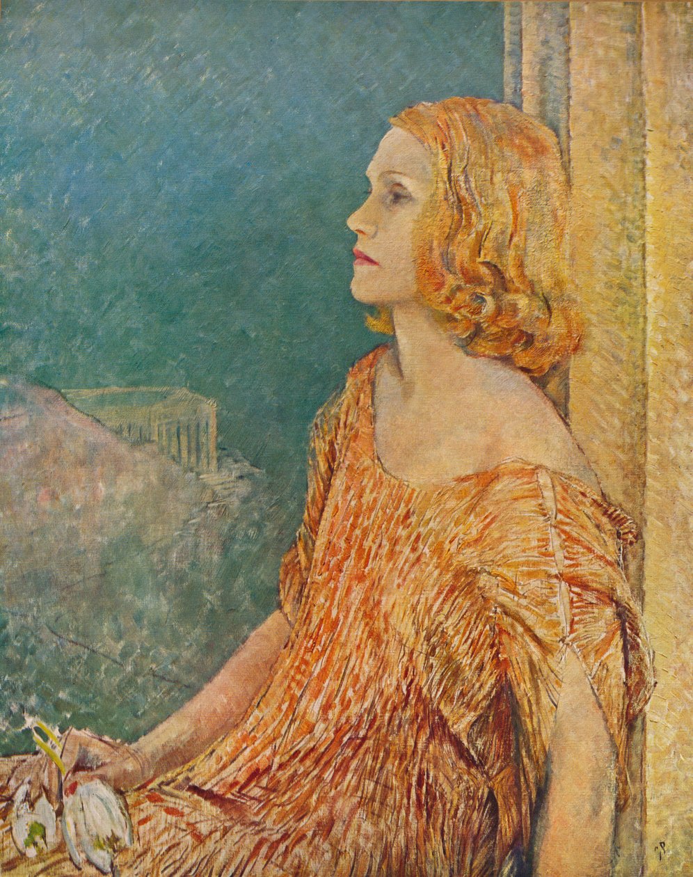 A Lady Melchett, 1935 alkotó: Glyn Warren Philpot
