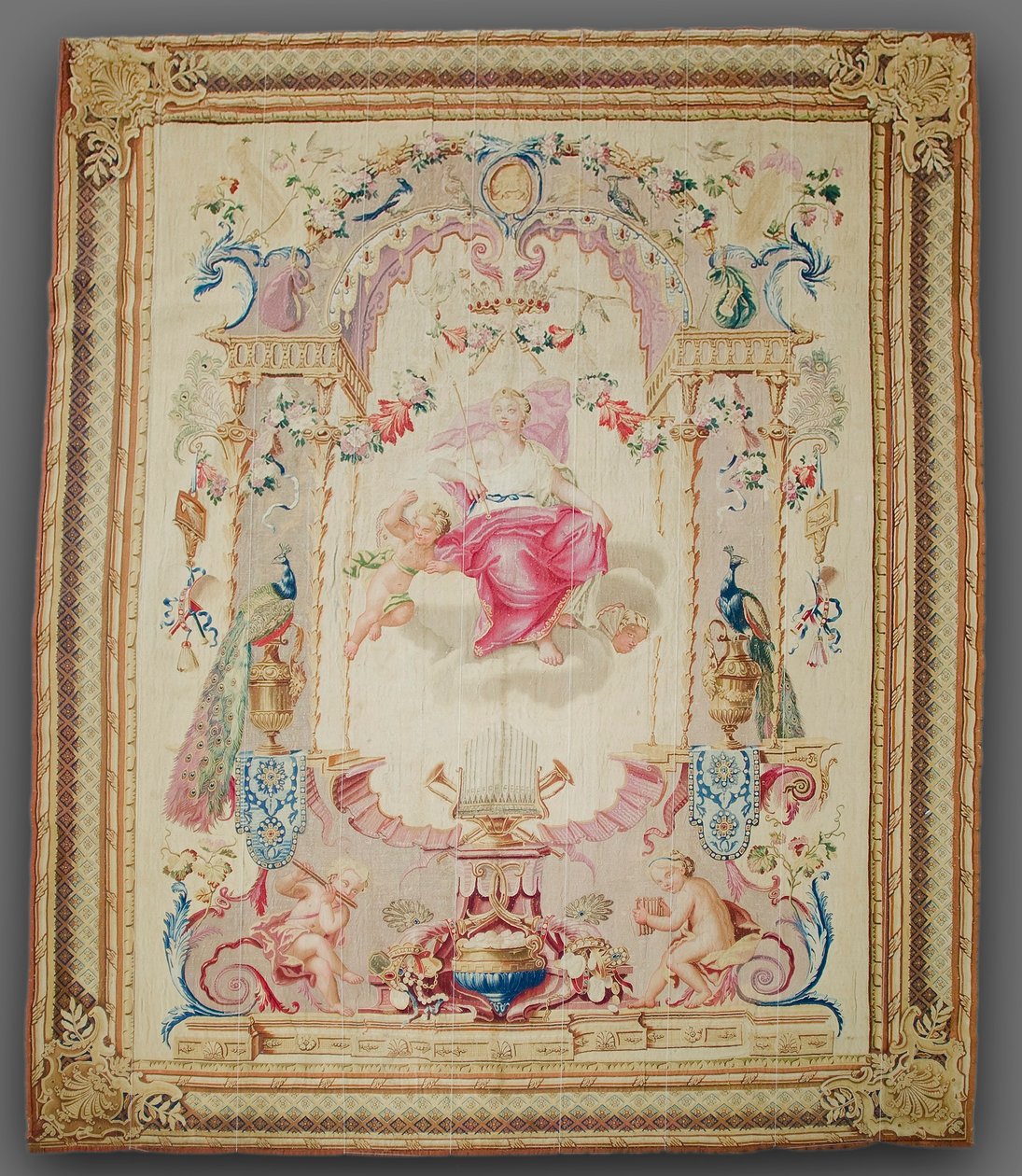 Elemek: levegő, Juno, 1700-as évek. alkotó: Gobelins