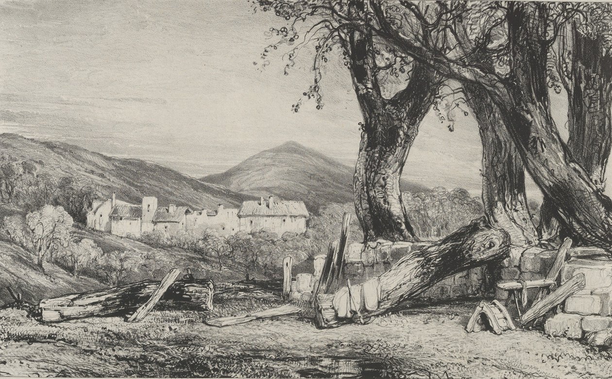 Royat-szurdok, 1831. alkotó: Godefroy Engelmann