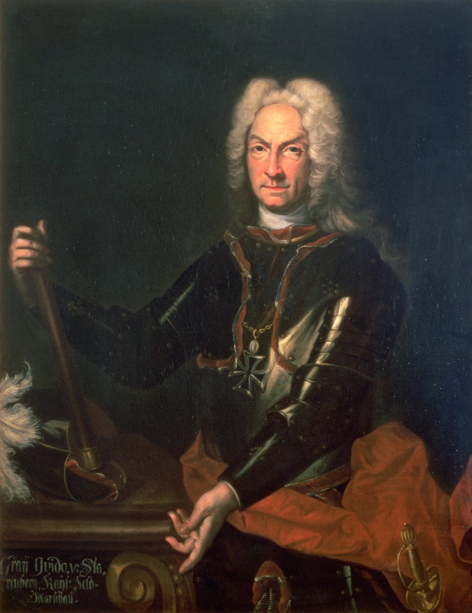 01148 Guidobald von Starhemberg gróf tábornagy (1654-1737), osztrák katonai parancsnok Spanyolországban a spanyol örökösödési háború alatt alkotó: Godfrey Kneller
