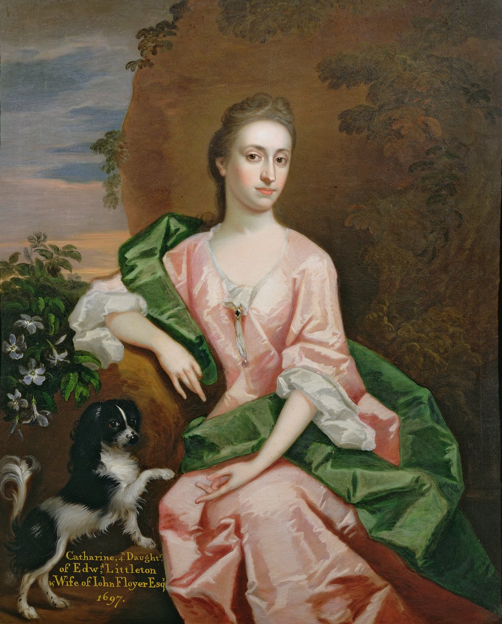 Catharine Littleton, John Floyer felesége, 1697 alkotó: Godfrey Kneller