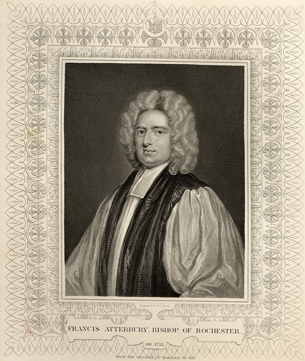 Francis Atterbury, Rochester püspöke alkotó: Godfrey Kneller