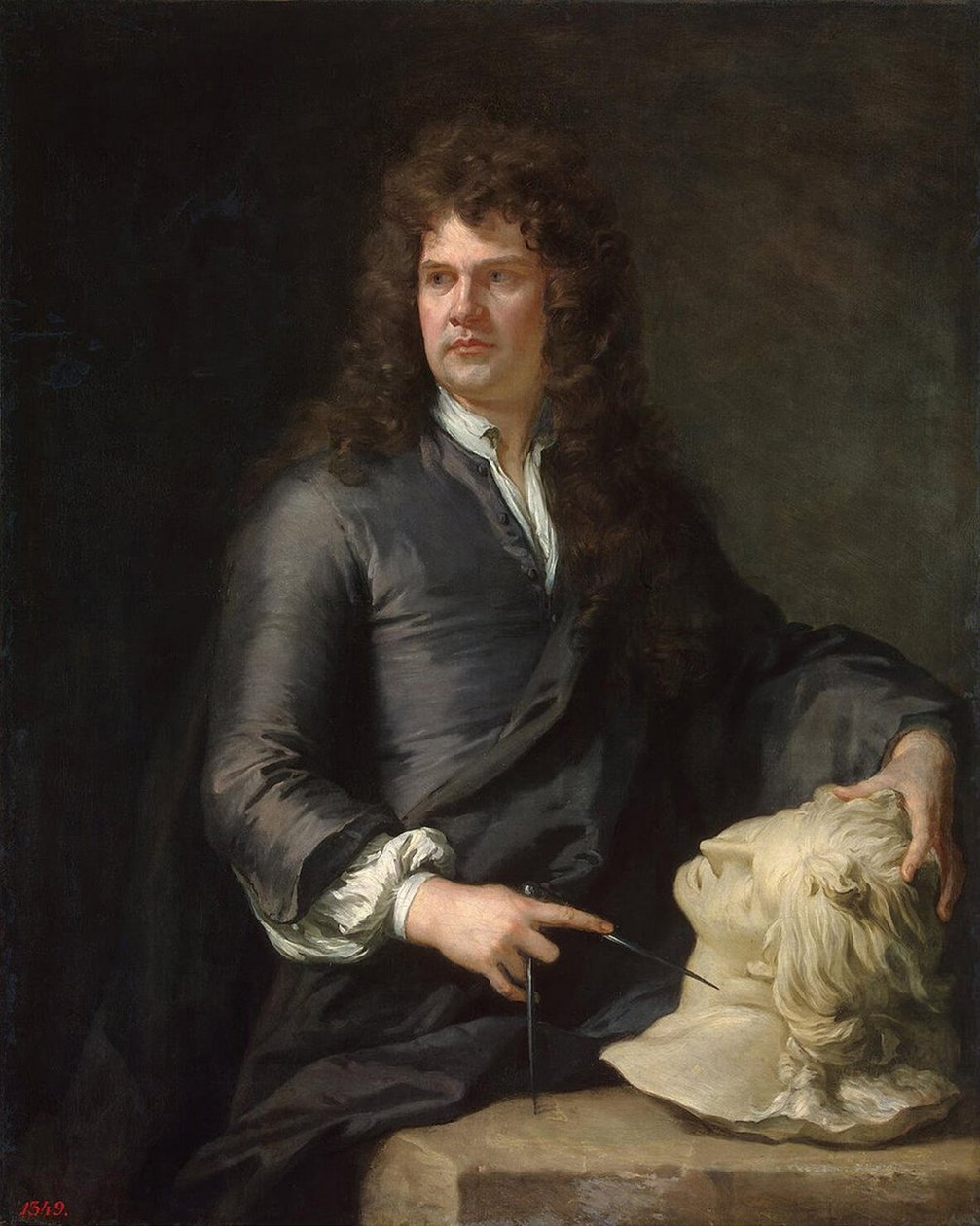 Grinling Gibbons, 1690 körül alkotó: Godfrey Kneller