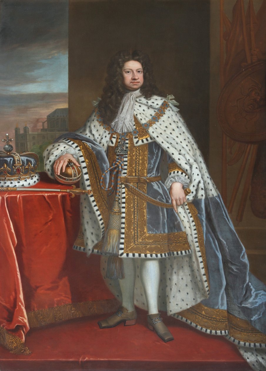 I. György király alkotó: Godfrey Kneller