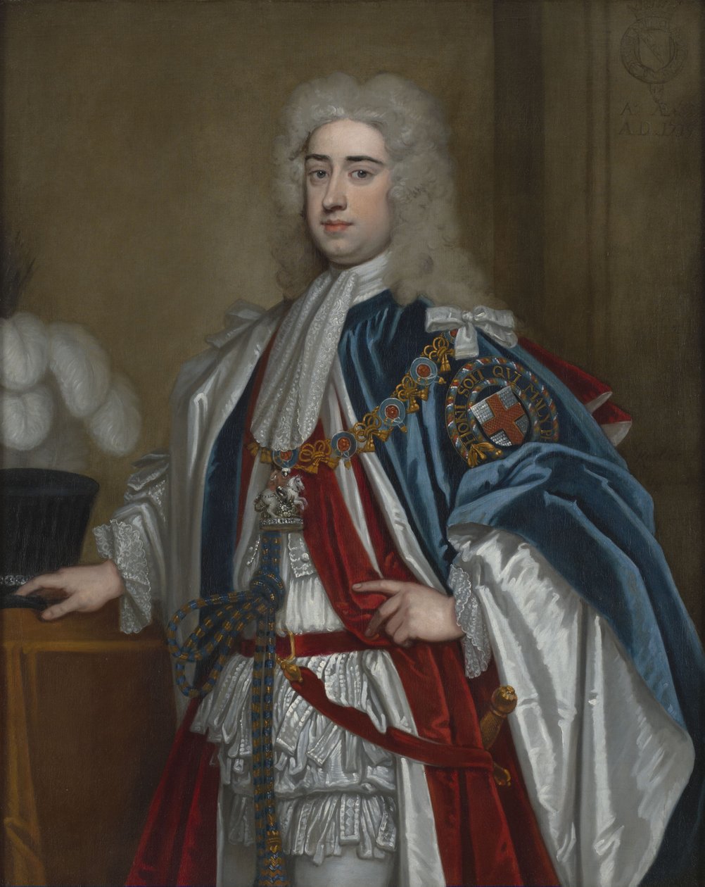 Lionel Sackville, Dorset 1. herceg (1688-1765) portréja alkotó: Godfrey Kneller