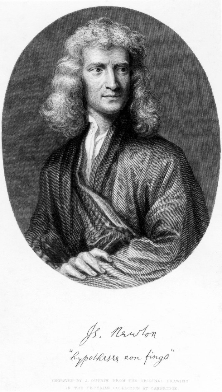 Sir Isaac Newton alkotó: Godfrey Kneller