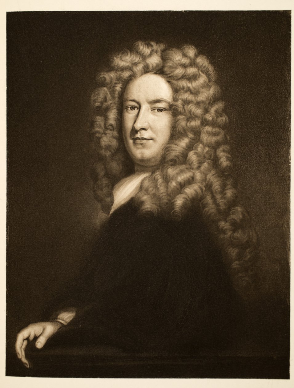Sir Samuel Garth, pub. 1902 (kollotípia) alkotó: Godfrey Kneller