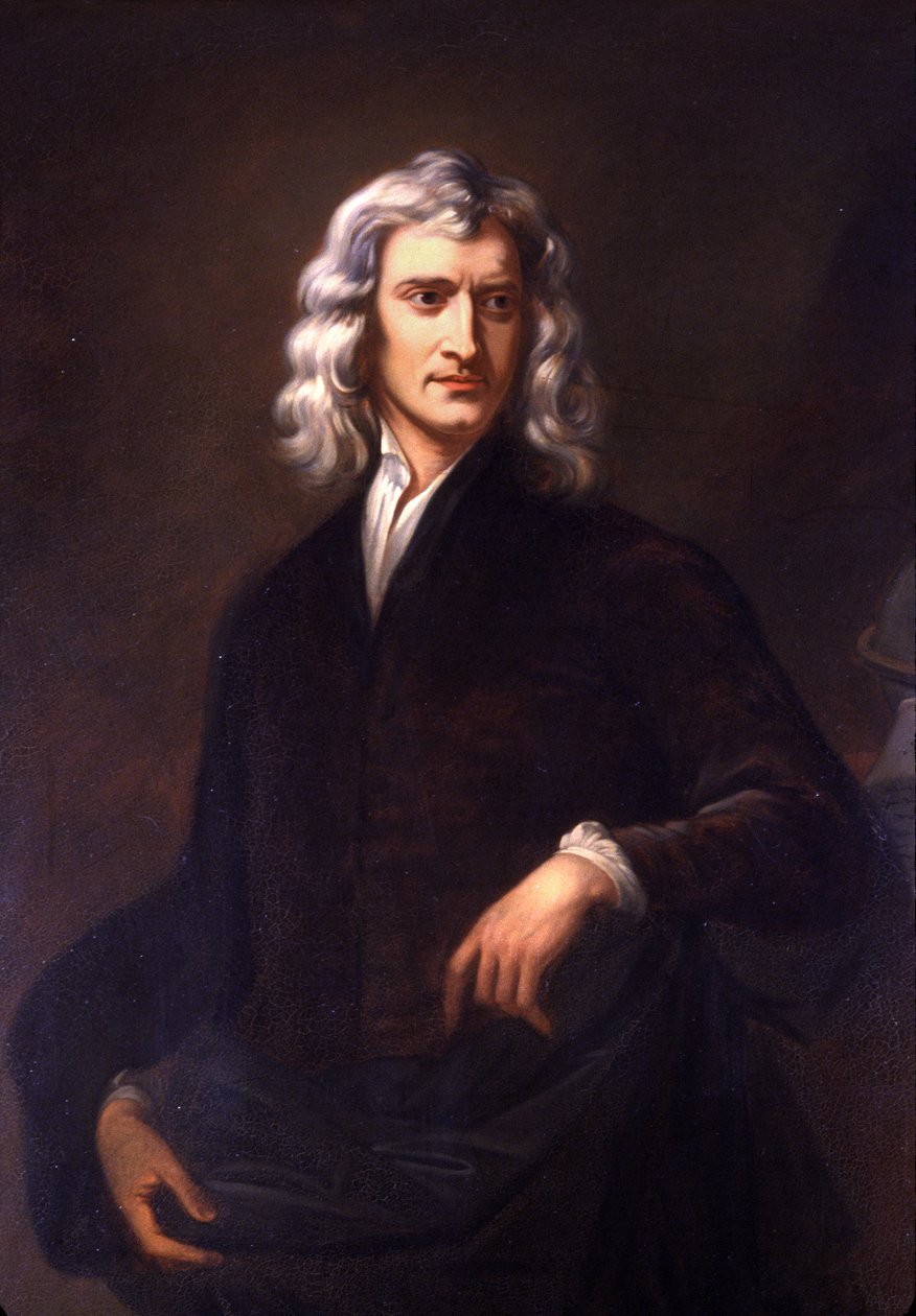 Isaac Newton (festmény) alkotó: Godfrey (after) Kneller