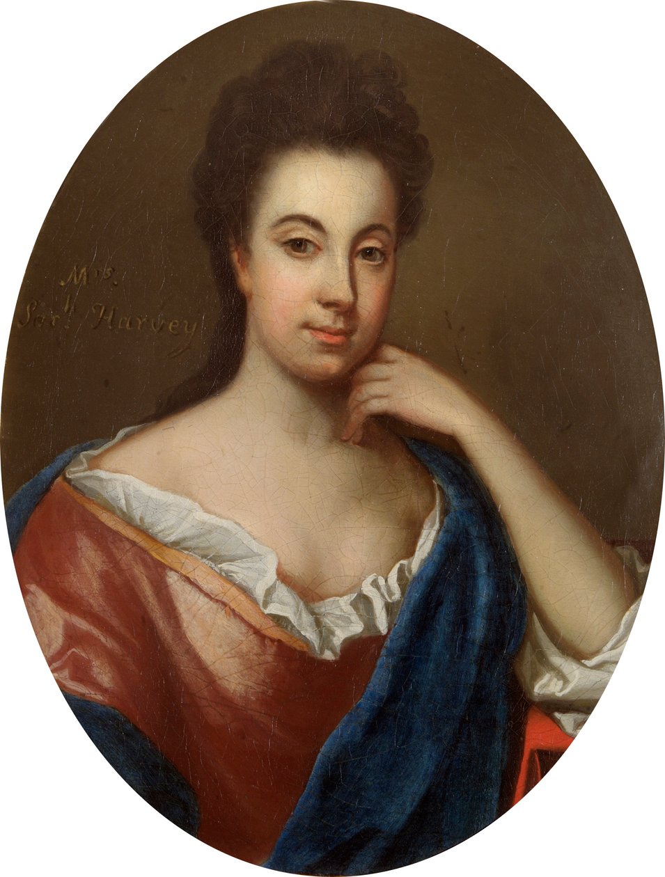 Sarah Harvey asszony alkotó: Godfrey (after) Kneller