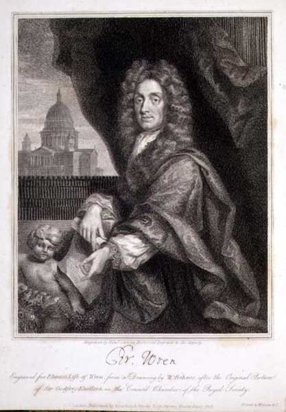 Christopher Wren portréja Elme 