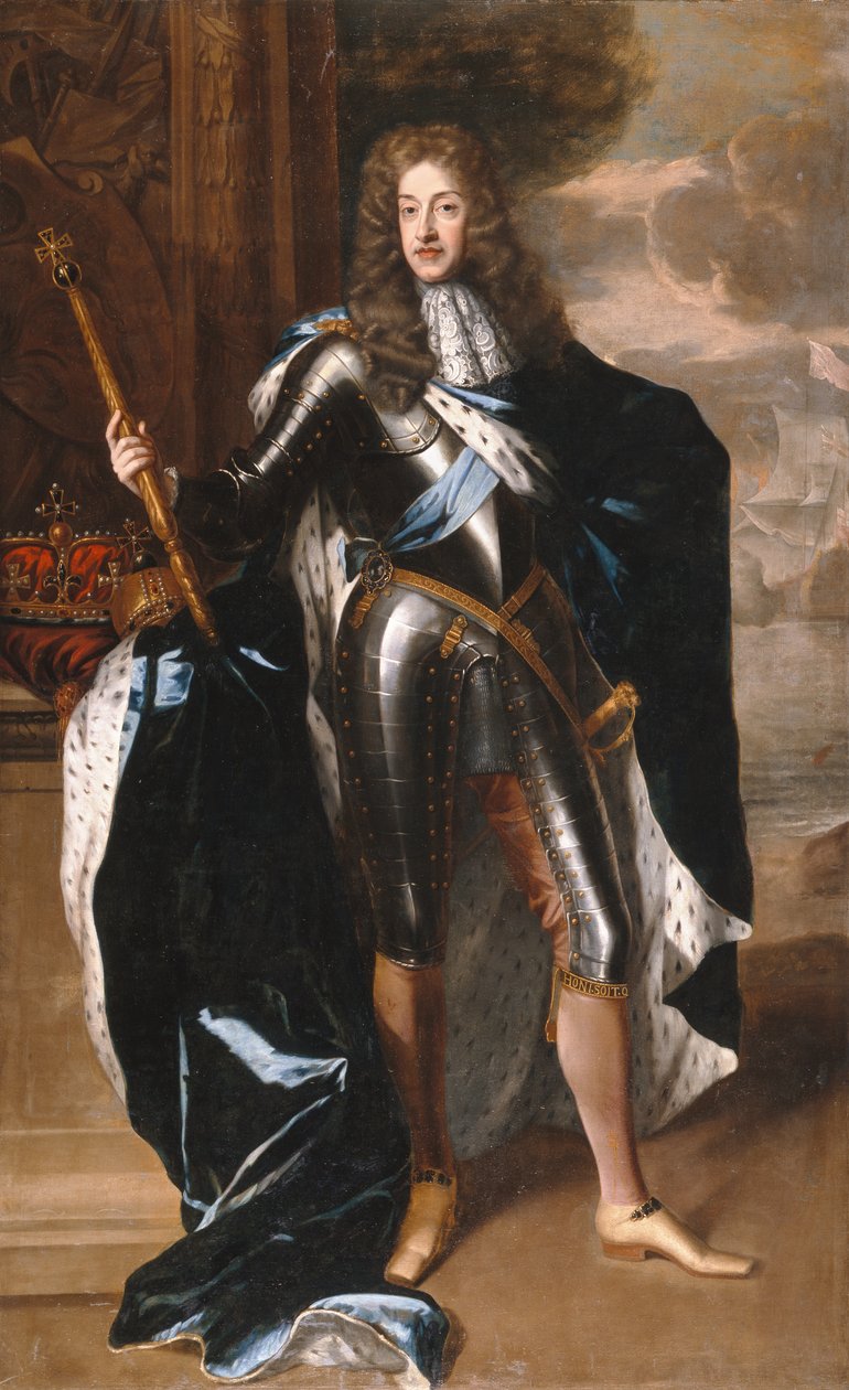 James II (olaj, vászon) alkotó: Godfrey (follower of) Kneller