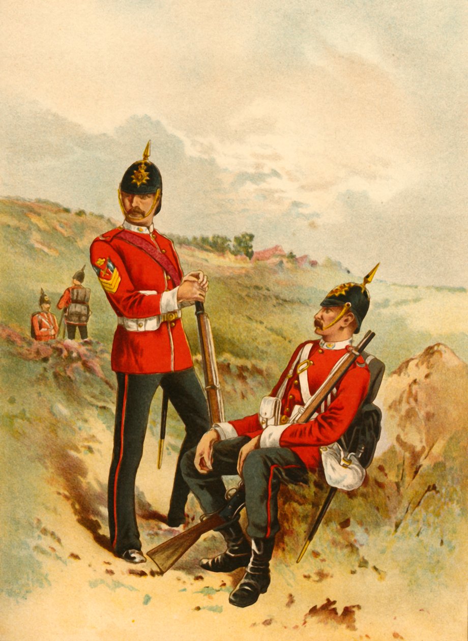 Az 57. – Cambridges hercege, saját Middlesex, 1890. alkotó: Godfrey Douglas Giles