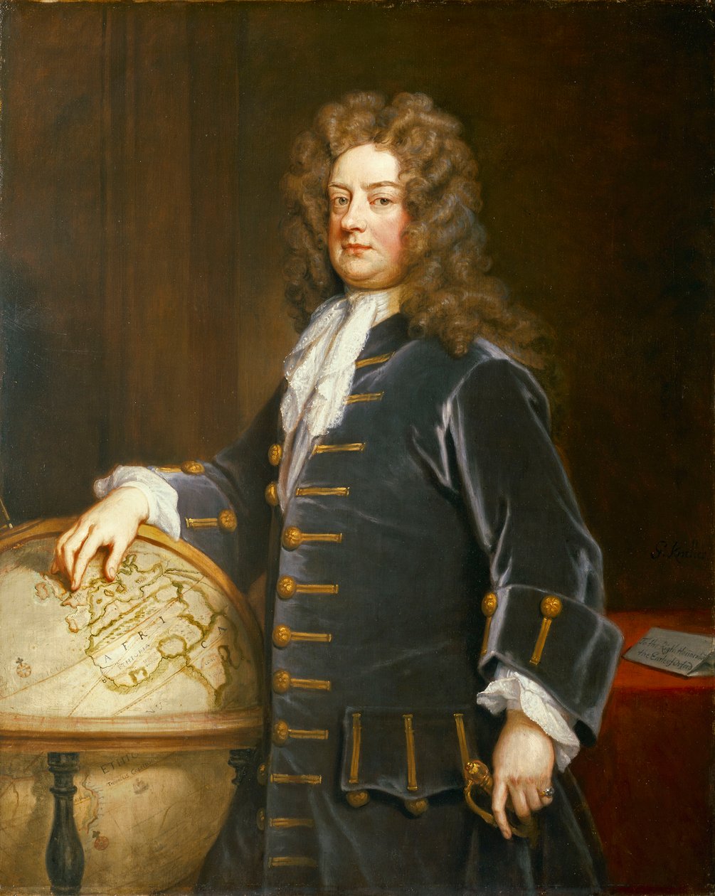 Edward Russell admirális alkotó: Godfrey Kneller
