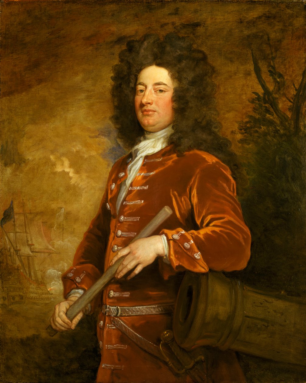 Sir John Jennings admirális (1664-1743) alkotó: Godfrey Kneller