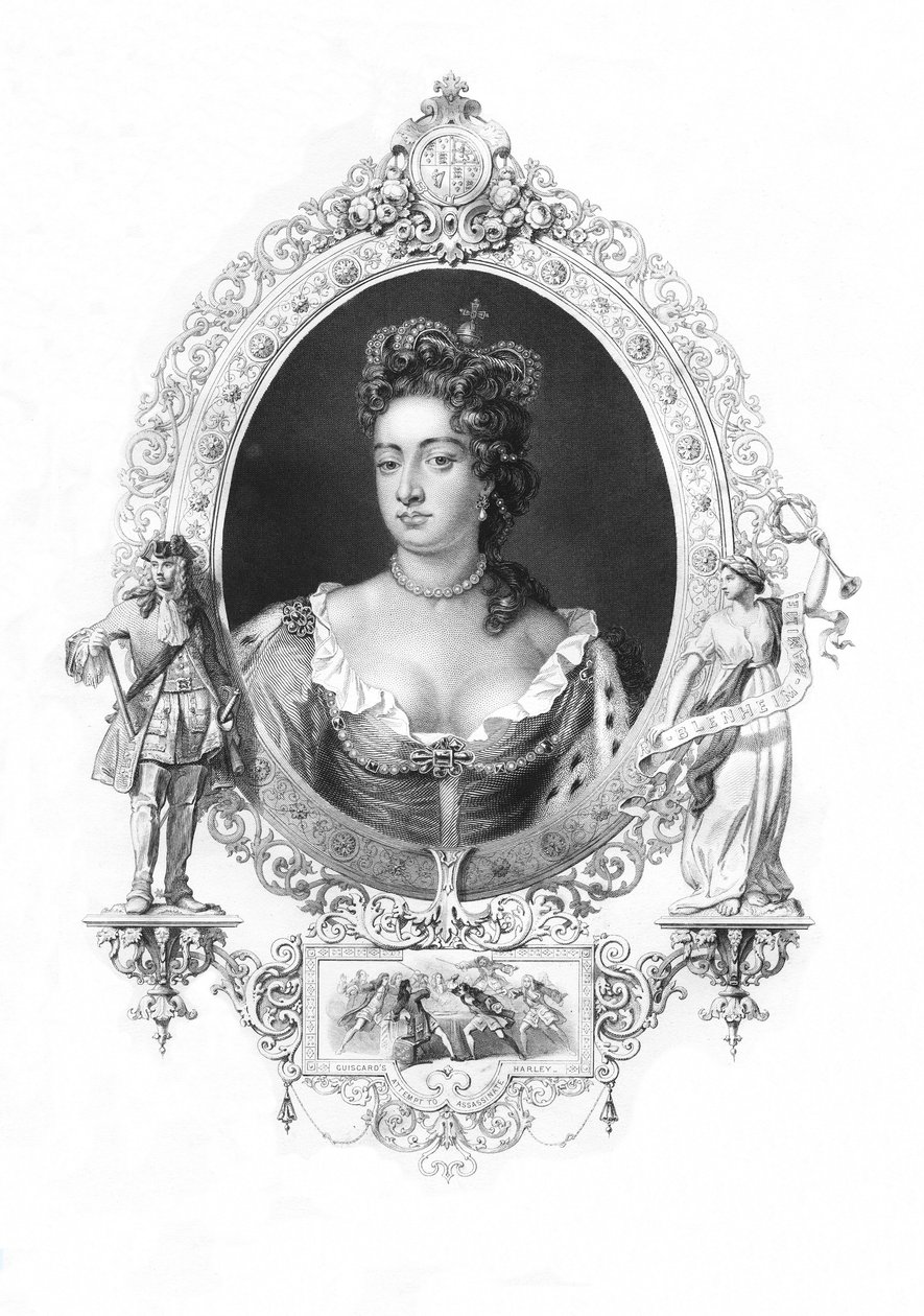Anne Nagy-Britannia királynője alkotó: Godfrey Kneller
