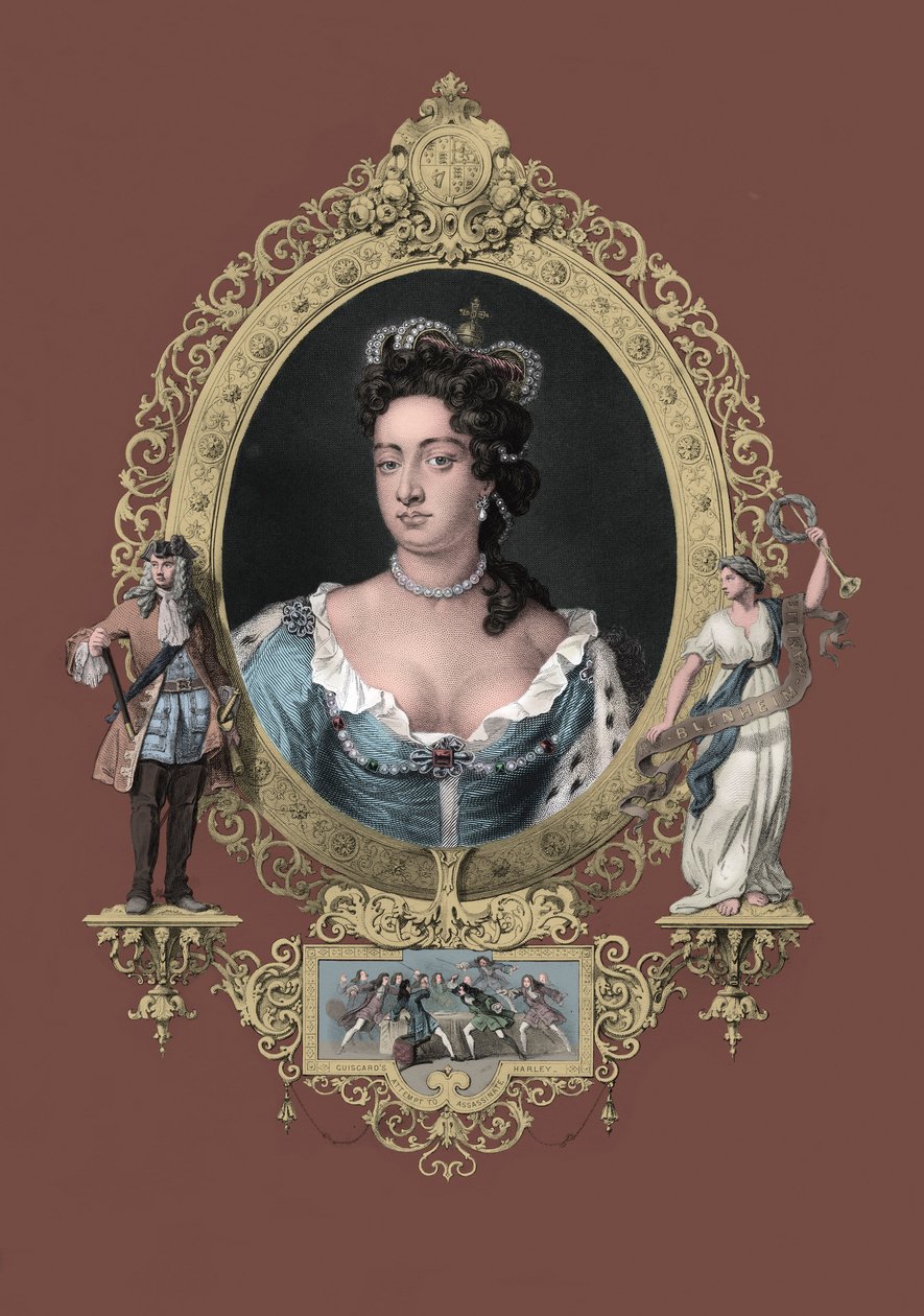 Anne Nagy-Britannia királynője alkotó: Godfrey Kneller