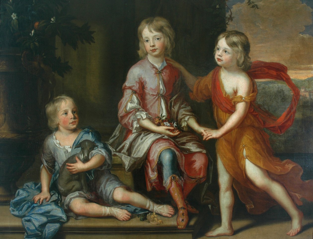 A Howard család gyermekei alkotó: Godfrey Kneller