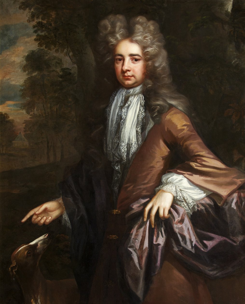 John Scrope, Bristol Recorder (olaj, vászon) alkotó: Godfrey Kneller