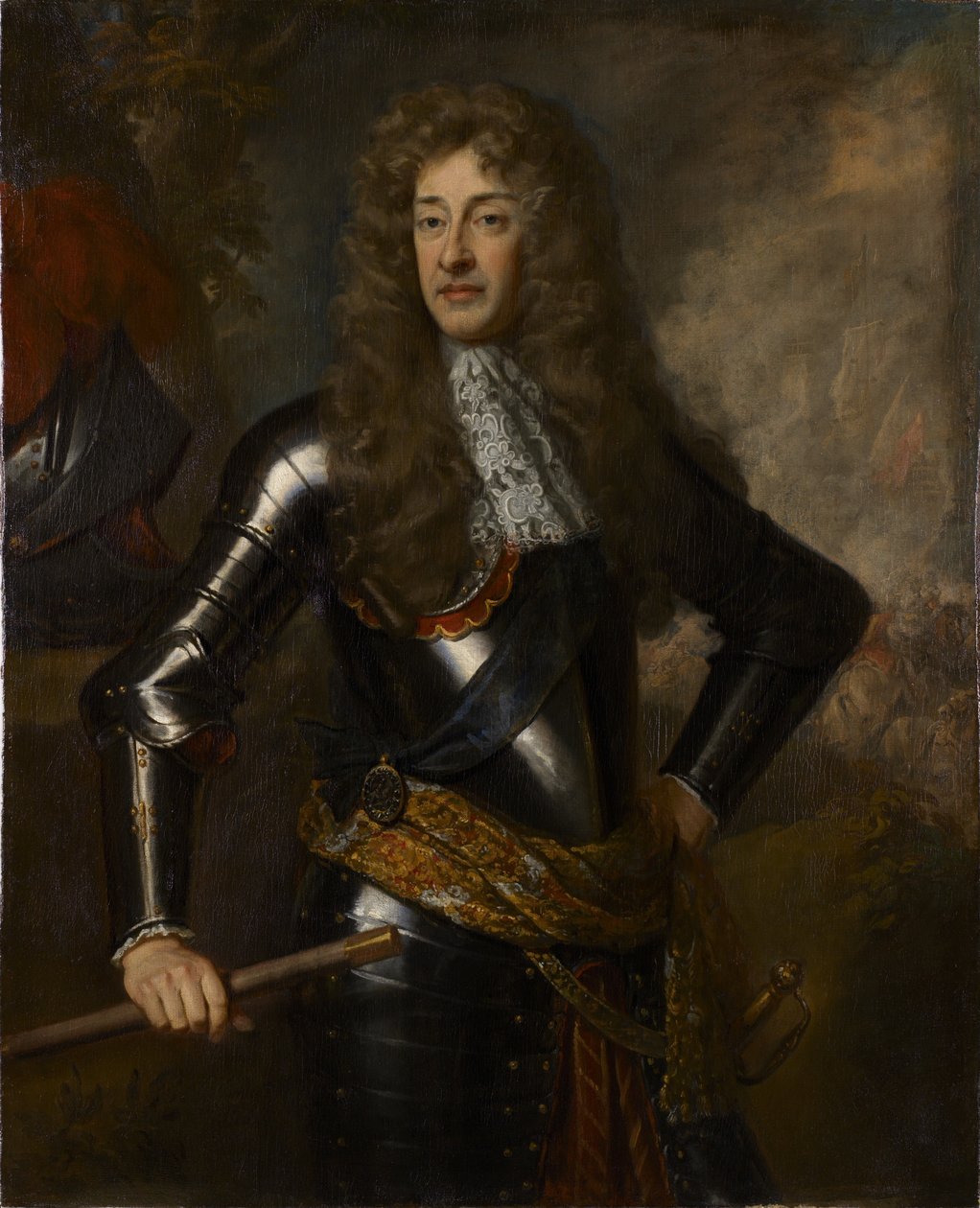 II. Jakab király (1633-1701) alkotó: Godfrey Kneller