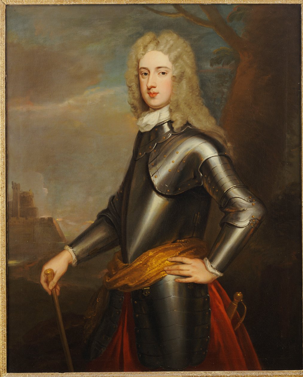 Newhami Lord William Hay dandártábornok portréja alkotó: Godfrey Kneller