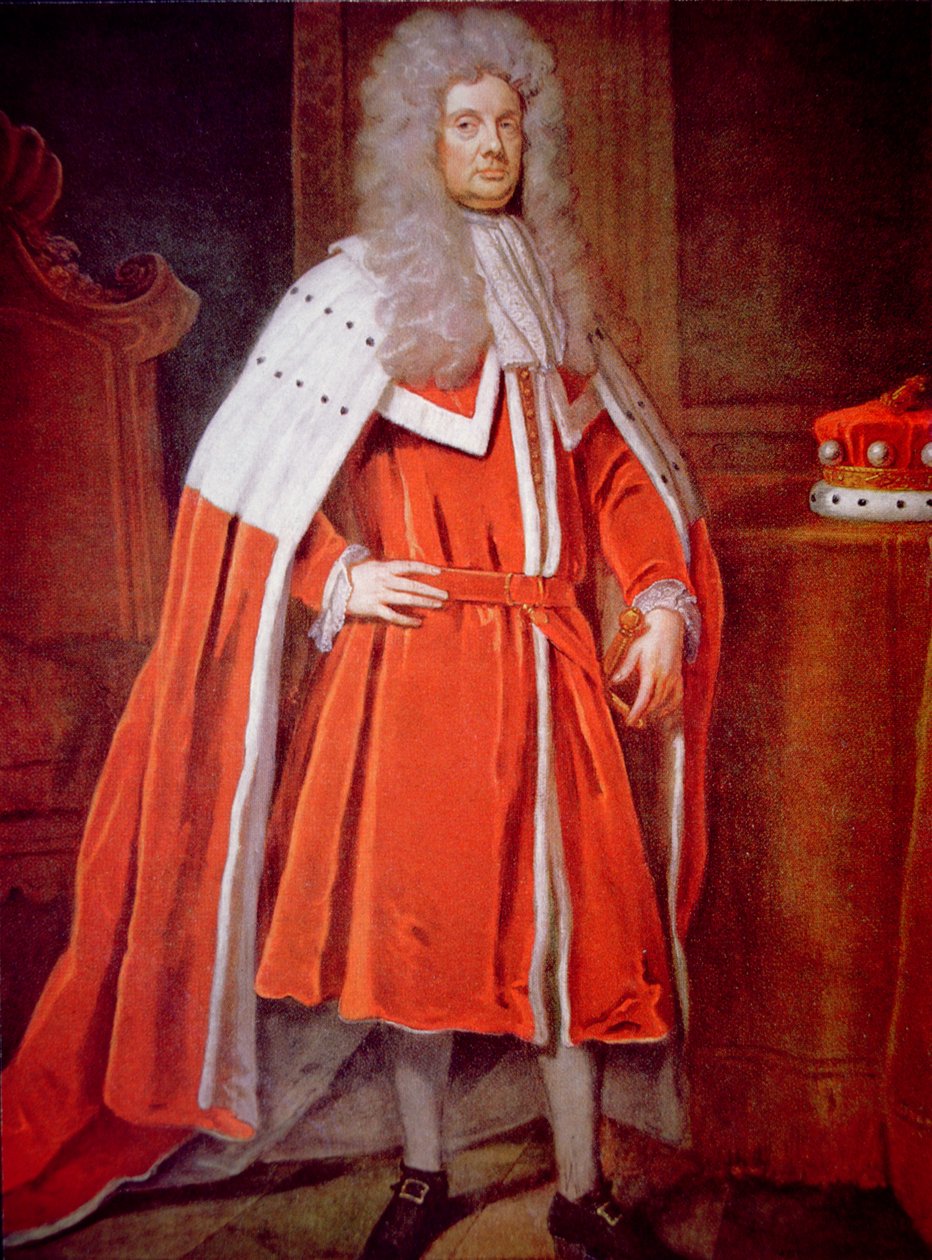 Charles Calvert portréja (olaj, vászon) alkotó: Godfrey Kneller
