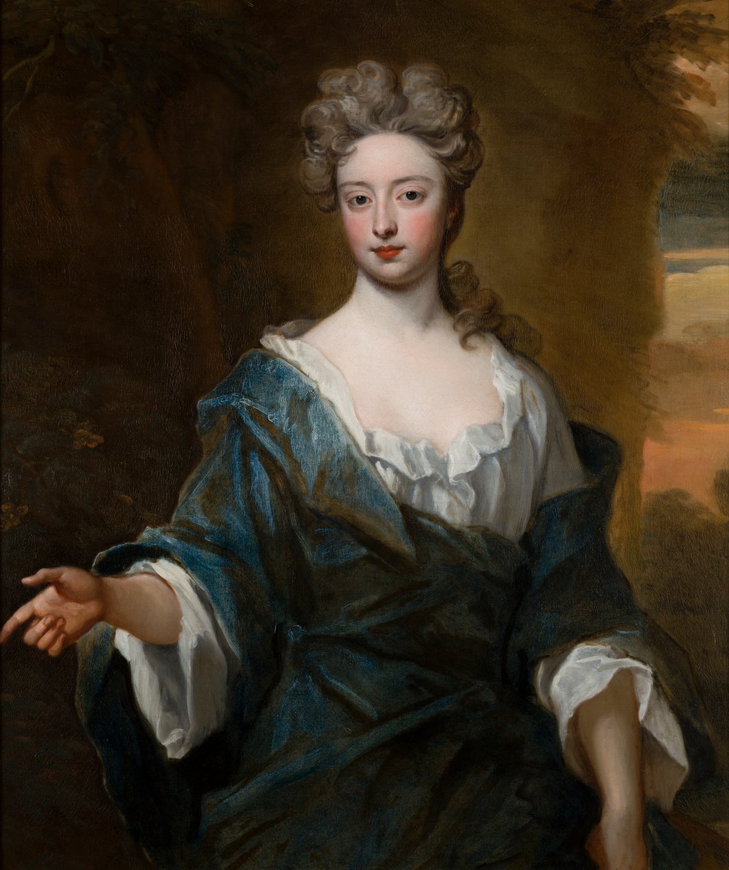 Charlotte Myddleton (1679-1731), Warwick grófnő portréja, 1690-1723 körül (olaj, vászon) alkotó: Godfrey Kneller