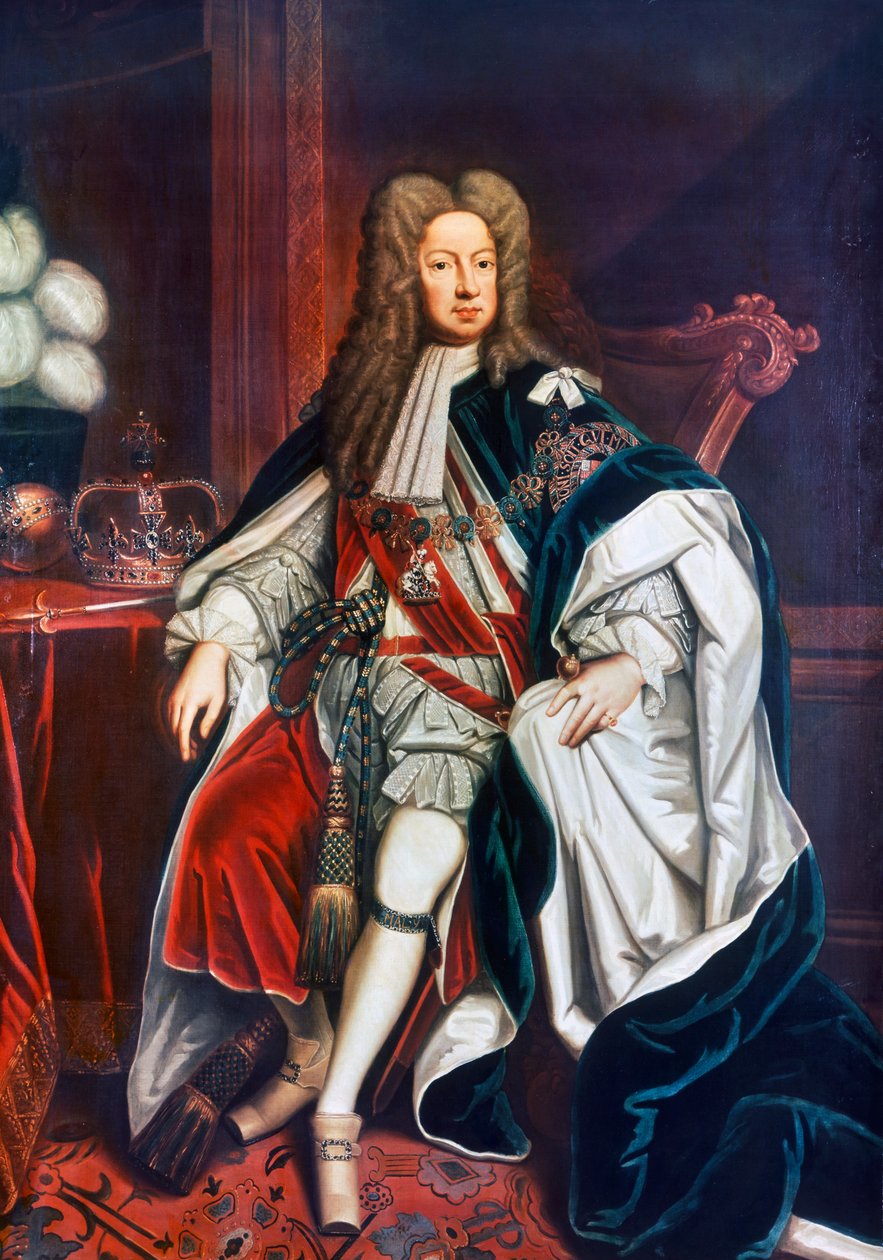 Georg Ludwig von Hannover portréja (Osnabruck alkotó: Godfrey Kneller