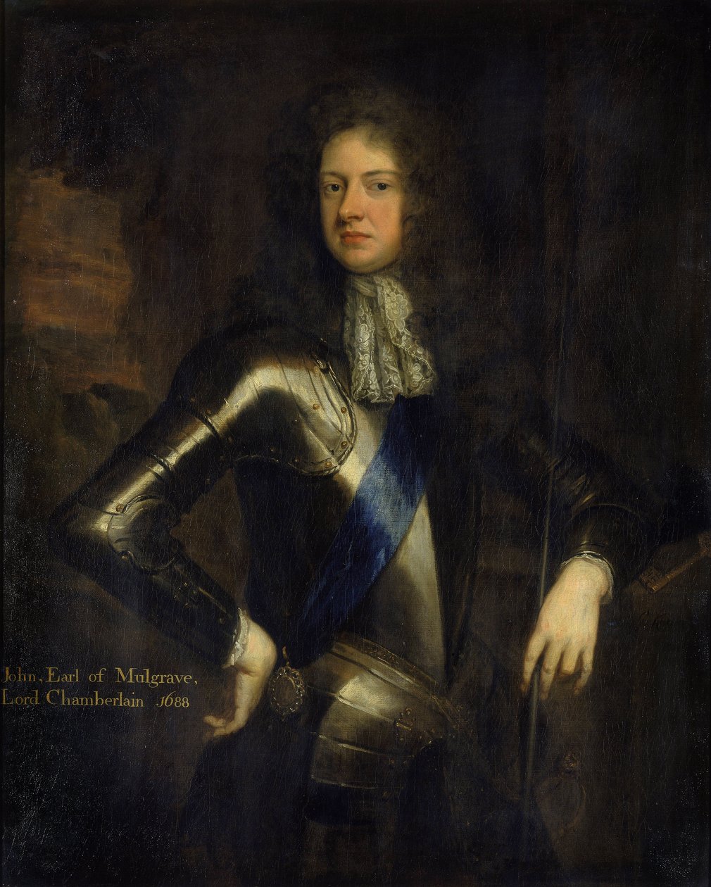 John Sheffield portréja alkotó: Godfrey Kneller