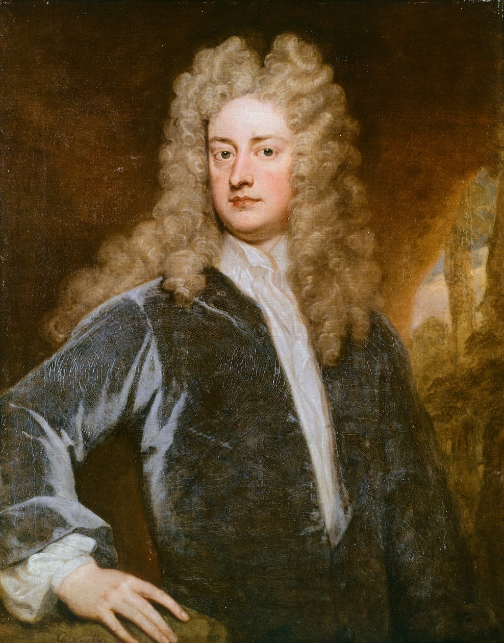 Joseph Addison portréja (Milston alkotó: Godfrey Kneller