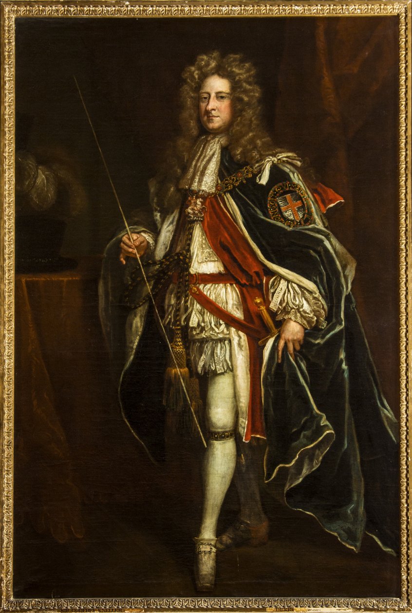 William Cavendish, 4. gróf és Devonshire 1. hercegének portréja, 1690-1710 körül (olaj, vászon) alkotó: Godfrey Kneller