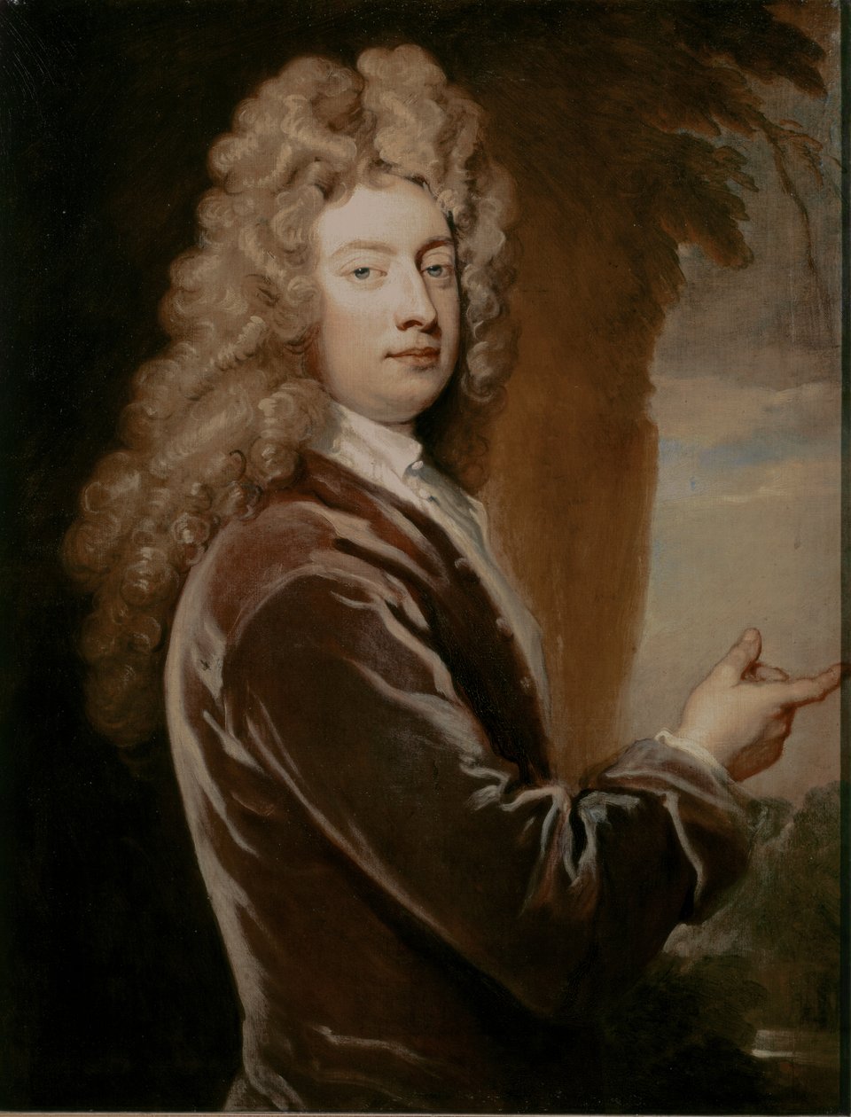 William CONGREVE, Portré 1709 (olaj, vászon) alkotó: Godfrey Kneller