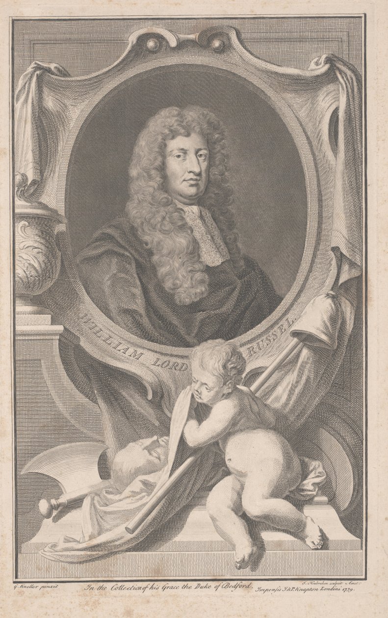 William Lord Russell alkotó: Godfrey Kneller