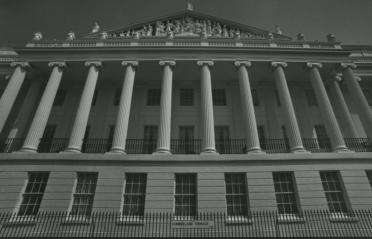 Cumberland Terrace, Regents Park, London 1950-es évek alkotó: Godfrey Macdominic