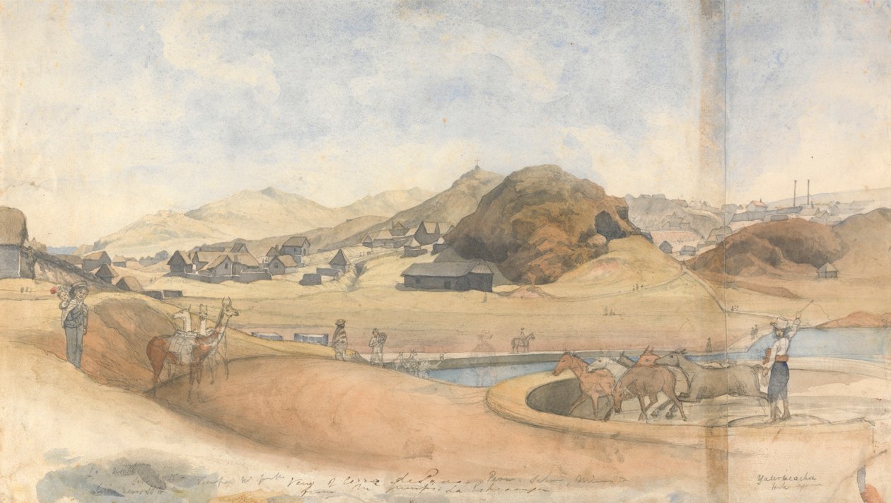 Munkanélküli kerítés, Lima alkotó: Godfrey Thomas Vigne