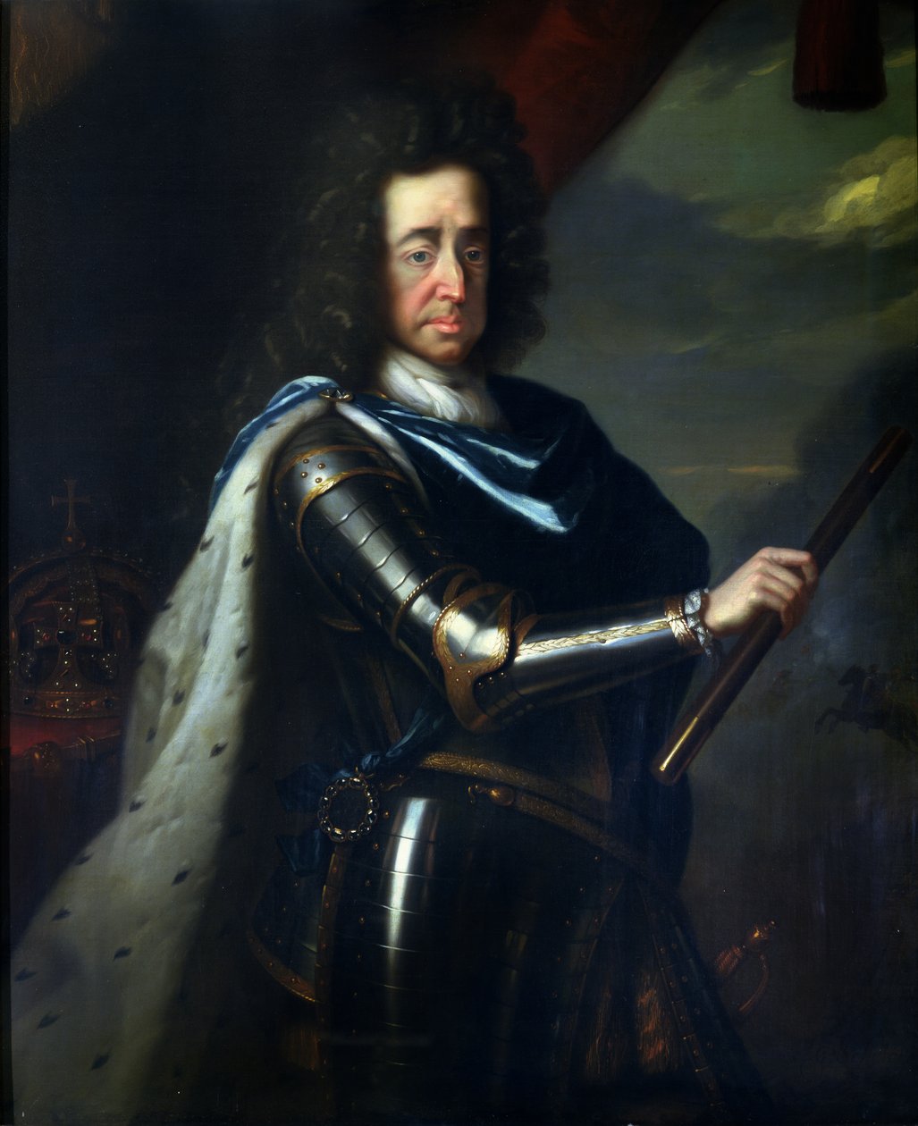 Vilmos király III alkotó: Godfried Schalcken