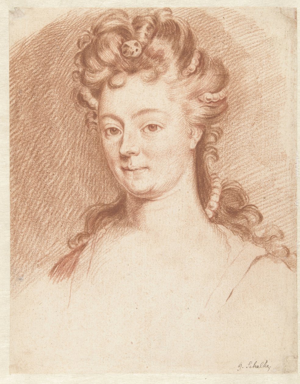 Egy nő mellszobra alkotó: Godfried Schalcken